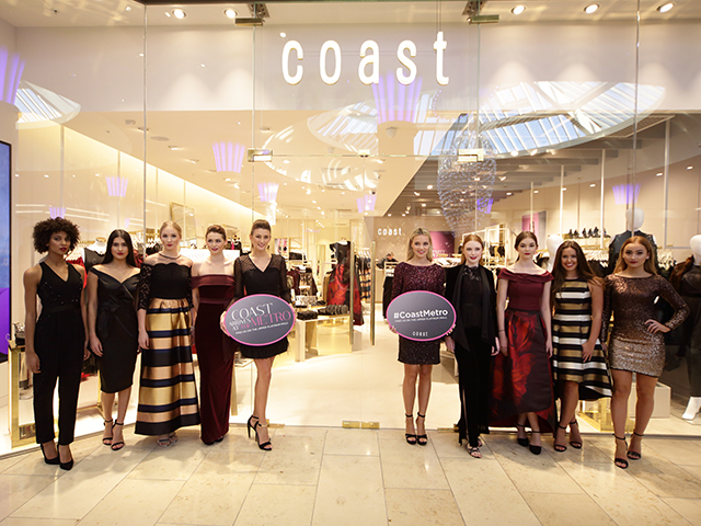 COAST RETURNS TO INTU METROCENTRE