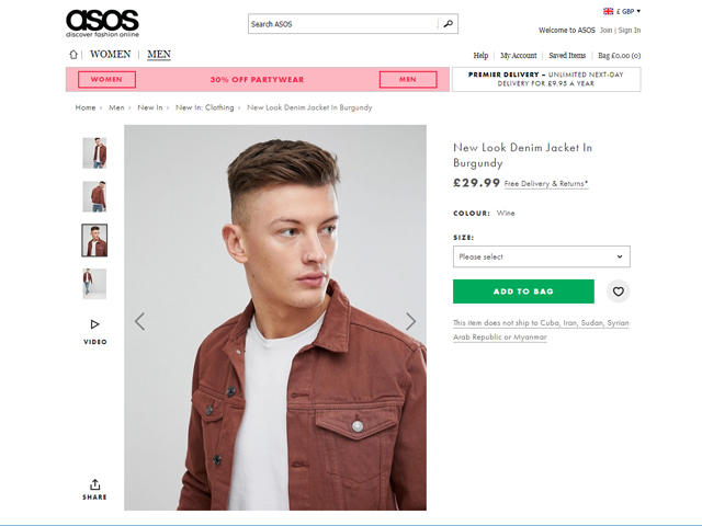 JOHN MOORE X ASOS