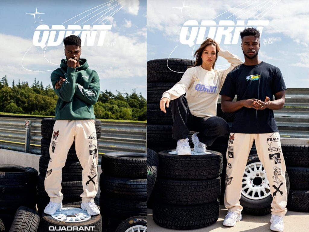 JERRY & AURIE FOR QUADRANT CLOTHING