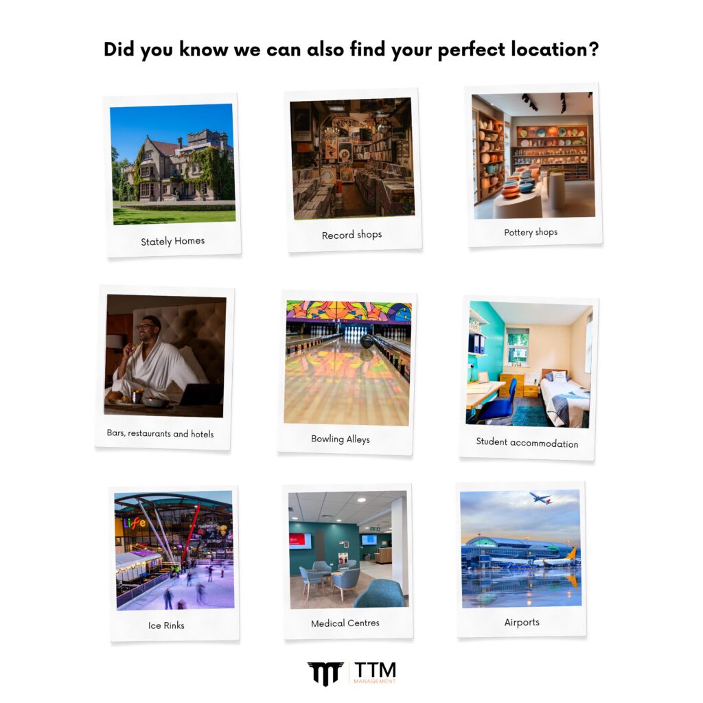 Did you know we can also find your perfect location?