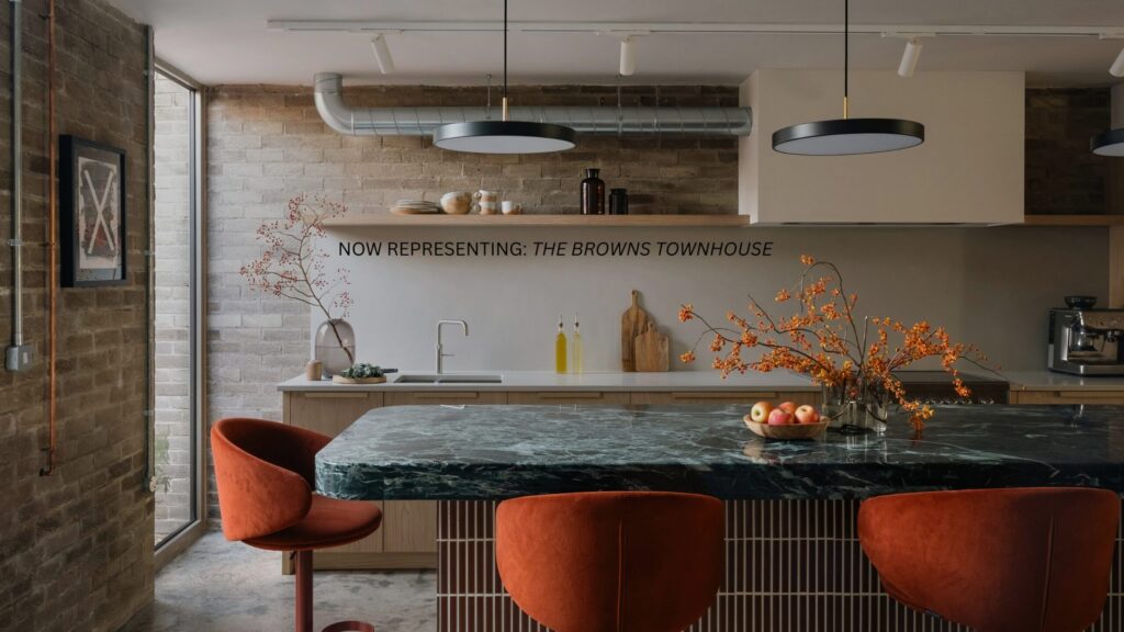 Now representing: The Browns Townhouse